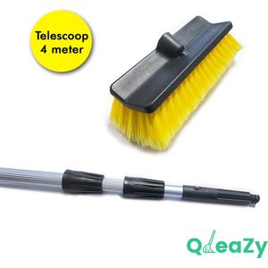 4 meter Camper / Auto / Caravan Wasborstel met telescopische steel 4 meter