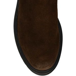 Manfield - Hoge Laarzen - Donkerbruin - Suède