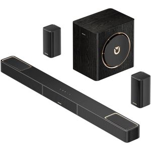 ULTIMEA Skywave X40 - 5.1.2 Soundbar met Draadloze Subwoofer - Homecinemaset - Zwart