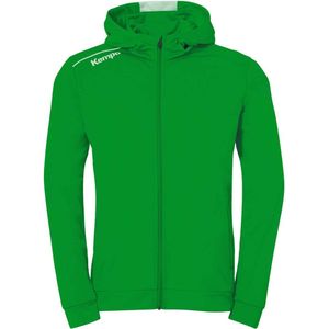 Kempa Trainingsjacke Player Hood Jacket 2003624 Grün/Weiß-L