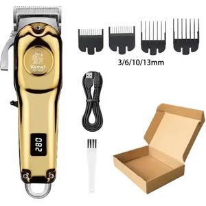 Grokos - Tondeuse - Goud - Professionele Elektrische Tondeuse - Tondeuse Mannen - Tondeuse Hoofdhaar - Tondeuses -