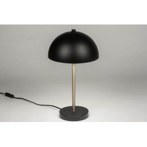 Lumidora Tafellamp 72981 - NADIA - E14 - Zwart - Brons - Messing - Metaal - ⌀ 25 cm