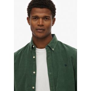 Superdry - Overhemd - Groen - Classic Needle Cord - Mannen