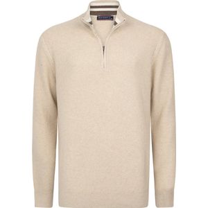 Felix Hardy Gebreid Trui - Sweater 100% Katoen - Coltrui Heren Beige - M