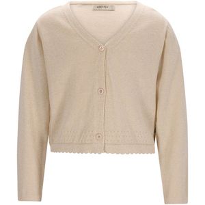 Like Flo - Derby Flo girls cardigan - Off white - Maat 134-140