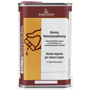 Borma Wachs - Basis voor Sneldrogende Houtvuller - 1 Liter