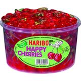 Haribo snoep kersen - 150 stuks - 1200g