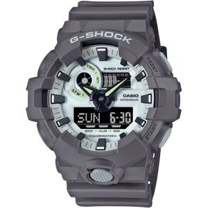 Casio G-Shock GA-700HD-8AER Horloge - Kunststof - Grijs - Ø 53 mm