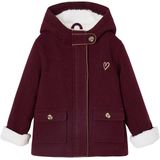 Mantel - Geel - Met Capuchon - Wol - Sherpa Voering - Voor Meisjes