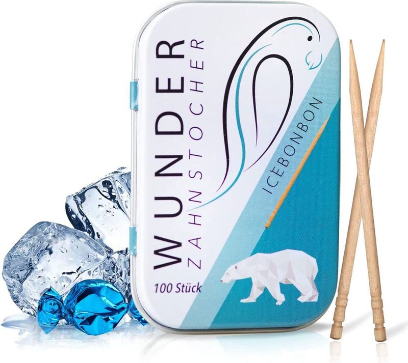 Wunder - Tandenstoker - Plasticvrij - Smaakvariëteit - Suikervrij - Veganistisch