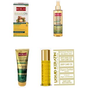 Bioblas - Botanic Oil Arganset 1x Shampoo+ 2x Conditioner+ 1x Verzorgingsolie (voor alle haartypes)