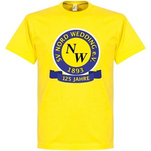 SV Nord Wedding Centenary T-Shirt - Geel - XXL