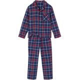 ENVIE DE FRAISE - Capsulecollectie Kerst - Flanelen Kinderpyjama - Bordeauxrood