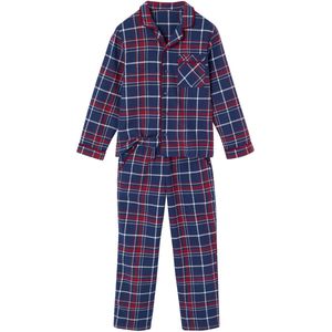 ENVIE DE FRAISE - Capsulecollectie Kerst - Flanelen Kinderpyjama - Bordeauxrood
