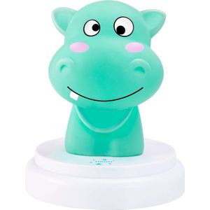 Alecto SILLY HIPPO - LED nachtlampje - nijlpaard - blauw