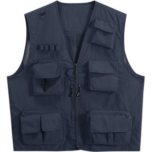 YOUTHUP Herenvest - De achterkant kan worden opgevouwen - 3XL