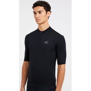 Protest Prtzabel - Fietsshirt Heren - Korte mouwen - Stretch - Reflecterend detail – True Black