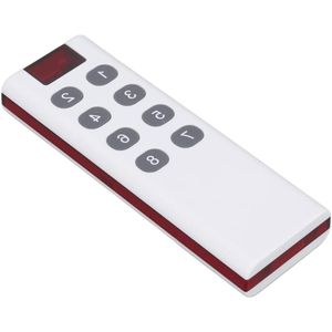 Draadloze Digitale Afstandsbediening Universele Leercodecontroller voor Straatpoorten (433Mhz, 8 toetsen)