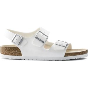 Birkenstock Milano Sandalen White Regular-fit | Wit | Imitatieleer | Maat 45 | 034731