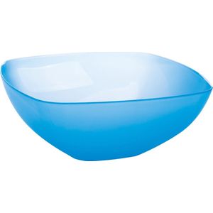 Juypal Serveerschaal/slakom - blauw - 5,5 liter - kunststof - D30 x H12 cm