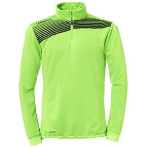 Uhlsport Liga 2.0 1/4 Zip Top Flash Groen-Zwart Maat S