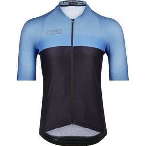 Bioracer Icon Color Block - Fietsshirt Heren Korte Mouw - Blauw - Maat S