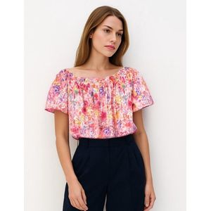 Hailys Dames Blouse | Bloemen | Viscose | Maat XS