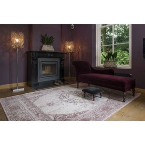 Vloerkleed Brinker Carpets Meda Vieux Roze - maat 240 x 340 cm