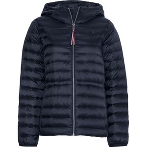 Tommy Hilfiger Feminine Lw Down Jacket Jassen Dames - Zomerjas - Donkerblauw - Maat M