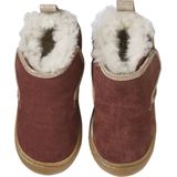 Vertbaudet Klittenband baby slofjes van soepel leer met voering