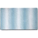 Badmat, 80 x 50 cm, Polyester, Freeze Blue - Kela | Ombre