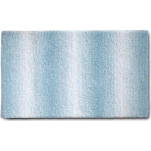 Badmat, 80 x 50 cm, Polyester, Freeze Blue - Kela | Ombre