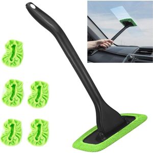 Inovra - Reinigingsgereedschap voor autoruiten en auto-interieur, 5 stuks