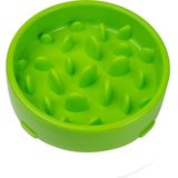 JU&MP Anti Schrokbak Hond - Voerbak Hond - Slow Feeder - Groen