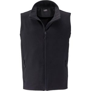 James and Nicholson Heren Promo Softshell Vest (Zwart/Zwart)