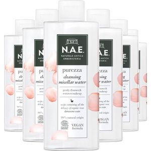 N.A.E. Purezza Micellar Water - Vegan - Gezichtsverzorging - Voordeelverpakking - 6 x 500 ml