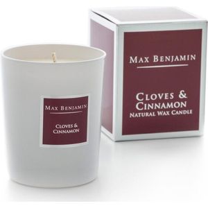 Max Benjamin - Geurkaars Classic - 190 g - Cloves & Cinnamon