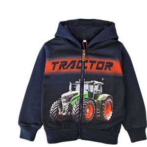 Kinder Vest - Donkerblauw - Fendt Tractor Print - Hoodie