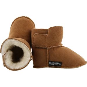 Bergstein - Teddy - Babyslofje - Suede - Schaapswol - Warme Wollen Voering