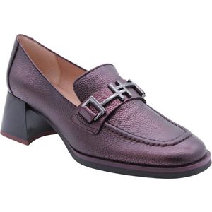 Hispanitas - Gubbio - Pumps - Bordeaux - Bruin - Leer