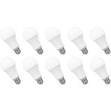 Spectrum - LED Lamp - Warm Wit - E27 - 18W - 1800 Lumen - 3000K - 10 Stuks