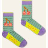 Oilily - Micherry calf socks - Groen - 26-28