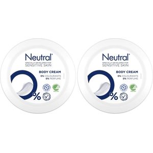 Neutral Bodycreme - Voordeelverpakking 2 x 250 ml - Met Glycerine en Jojoba Olie