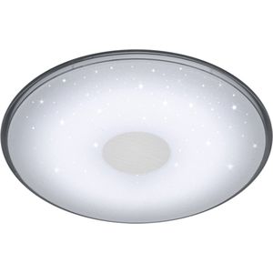 LED Plafondlamp - Torna Sorgina - 30W - Aanpasbare Kleur - Dimbaar - Afstandsbediening - Rond - Mat Wit