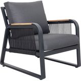 Sens-Line - Robinson fauteuil - tuinstoel - antraciet naturel