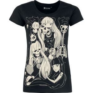 Killer Panda Death Metal Panda T Dames T-shirt - zwart - XS