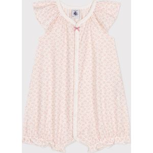 Petit Bateau Kort katoenen pakje met bloemenprint voor baby's Meisjes Boxpak - Roze - Maat 62