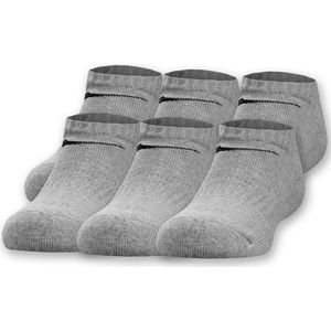 Nike - Sportsokken - Grijs Gemêleerd/Zwart - 6er Pack