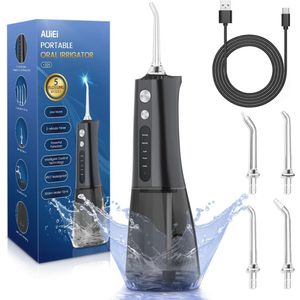 Waterflosser Draadloos met 5 Modi en 4 Straaltips - Professionele Mondirrigator