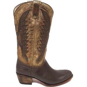 Sendra Dames Cowboy / bikerlaars 12927 Debora-NL Marron Maat 41